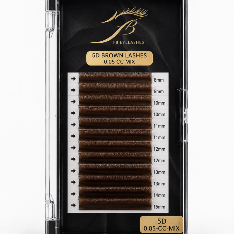 5D Brown Lashes